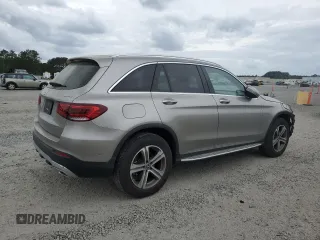 2021 Mercedes-Benz GLC with VIN W1N0G8EB1MV298807, listed as a Copart auction lot 51919905 with 45,589 mi miles and Salvage Title. Bid and sale history available at carsss.com. Image 3.