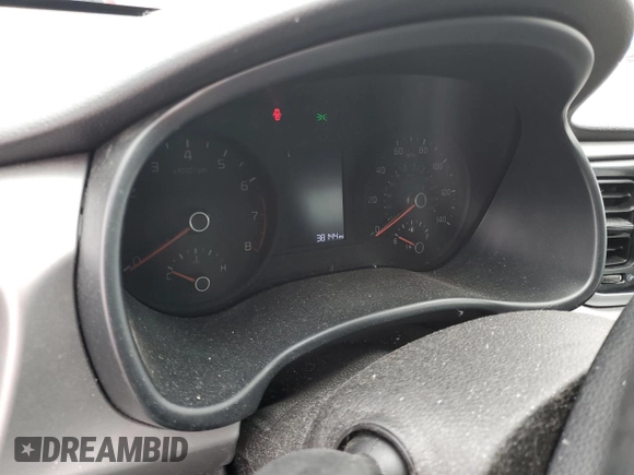 2021 Kia Rio S with VIN 3KPA24AD7ME382550, listed as a Copart auction lot 51711445 with 38,144 mi miles and Salvage Title. Bid and sale history available at carsss.com. Image 9.