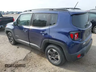 2016 Jeep Renegade Sport with VIN ZACCJAAT0GPD41914, listed as a IAAI auction lot 41463960 with 152,655 mi miles and . Bid and sale history available at DreamBid. Image 3.