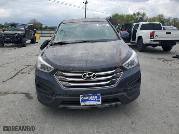2015 Hyundai Santa Fe Sport with VIN 5XYZTDLB6FG279105, listed as a Copart auction lot 52895775 with 40,593 mi miles and Salvage Title. Bid and sale history available at carsss.com. Image 5.