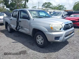 2015 Toyota Tacoma with VIN 5TFJX4CN9FX049437, listed as a IAAI auction lot 42382243 with 126,499 mi miles and . Bid and sale history available at DreamBid. Image 1.