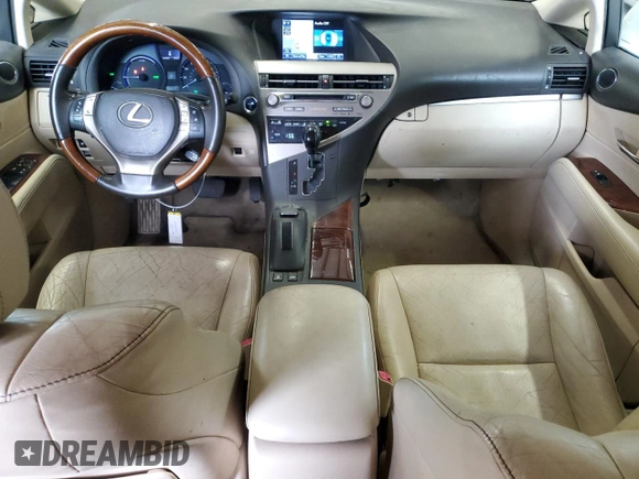 2013 Lexus RX 450h with VIN JTJBC1BA1D2059741, listed as a Copart auction lot 62861135 with 179,013 mi miles and Clean title. Bid and sale history available at DreamBid. Image 8.