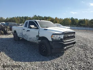 2019 Ram 2500 Tradesman with VIN 3C6UR5HL8KG566299, listed as a Copart auction lot 76331554 with 105,064 mi miles and Salvage Title. Bid and sale history available at carsss.com. Image 4.