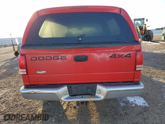 2000 Dodge Dakota Sport with VIN 1B7GG2AN2YS770376, listed as a Copart auction lot 42437485 with 196,906 mi miles and Salvage Title. Bid and sale history available at carsss.com. Image 6.