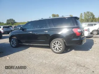 2018 Ford Expedition Max Platinum with VIN 1FMJK1MT1JEA44386, listed as a Copart auction lot 75011294 with 77,778 mi miles and Salvage title. Bid and sale history available at DreamBid. Image 2.