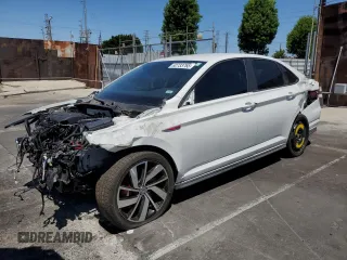 2019 Volkswagen Jetta S with VIN 3VW6T7BU7KM192797, listed as a Copart auction lot 62733765 with 95,591 mi miles and Salvage title. Bid and sale history available at DreamBid. Image 1.