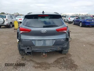 2016 Hyundai Tucson Eco with VIN KM8J3CA28GU217033, listed as a IAAI auction lot 41476238 with 76,311 mi miles. Bid and sale history available at carsss.com. Image 17.