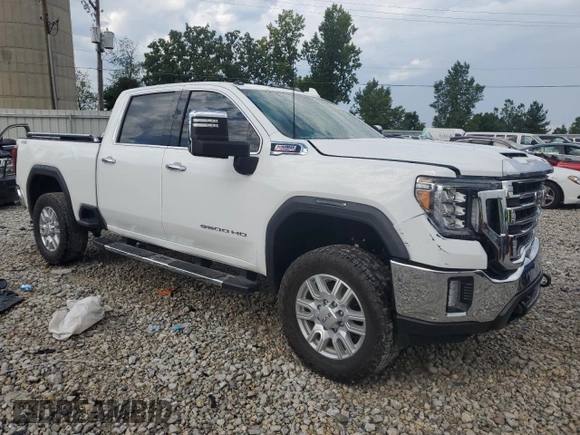 2022 GMC Sierra 3500HD SLT z VIN 1GT49UEY3NF180060, wystawiony jako Copart lot #65376524 z przebiegiem 79 395 mil mil oraz Tytuł czysty. Historia ofert i sprzedaży dostępna na DreamBid. Obrazek 4.