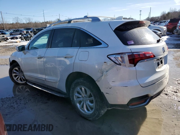 2018 Acura RDX w/Technology Pkg with VIN 5J8TB4H53JL009727, listed as a Copart auction lot 47207775 with 0 mi miles and Salvage Title. Bid and sale history available at carsss.com. Image 2.
