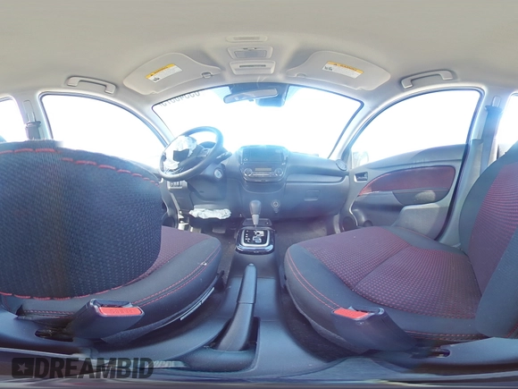 2024 Mitsubishi Mirage Black Edition with VIN ML32AWHJ5RH003144, listed as a Copart auction lot 63340375 with 80,712 mi miles and Salvage title. Bid and sale history available at DreamBid. Image 14.