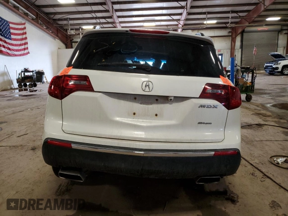 2013 Acura MDX Advance with VIN 2HNYD2H89DH001849, listed as a Copart auction lot 42214465 with Not Provided miles and Clean Title. Bid and sale history available at DreamBid. Image 6.