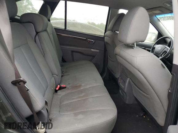 2010 Hyundai Santa Fe GLS z VIN 5NMSG3AB3AH343666, wystawiony jako Copart lot #58662825 z przebiegiem 187 271 mil mil oraz Czysty tytuł • Clean title. Historia ofert i sprzedaży dostępna na DreamBid. Obrazek 11.