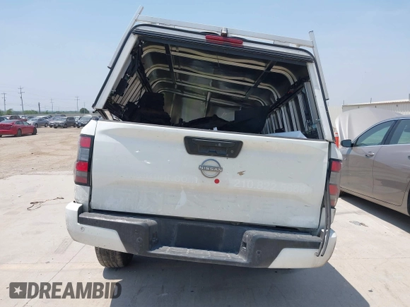 2024 Nissan Frontier S with VIN 1N6ED1CL0RN623511, listed as a IAAI auction lot 42276972 with 24,425 mi miles and . Bid and sale history available at DreamBid. Image 15.