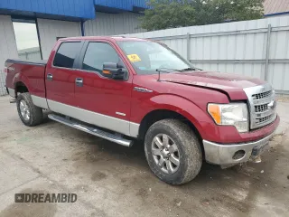 2013 Ford F-150 XL with VIN 1FTFW1ET7DFD24499, listed as a Copart auction lot 58368505 with 182,513 mi miles and Salvage title. Bid and sale history available at DreamBid. Image 4.