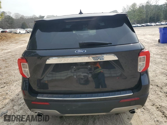 2021 Ford Explorer Limited with VIN 1FMSK8FH9MGB36120, listed as a Copart auction lot 48853855 with 91,465 mi miles and Salvage Title. Bid and sale history available at carsss.com. Image 6.