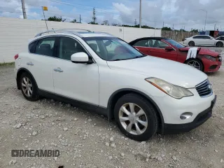 2009 Infiniti EX Journey with VIN JNKAJ09FX9M950993, listed as a Copart auction lot 62466245 with 140,157 mi miles and Clean title. Bid and sale history available at DreamBid. Image 4.