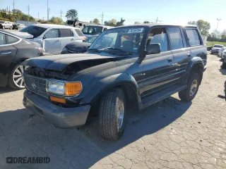 1996 Toyota Land Cruiser with VIN JT3HJ85J8T0140189, listed as a Copart auction lot 76720784 with 167,649 mi miles and Salvage Title. Bid and sale history available at carsss.com. Image 1.