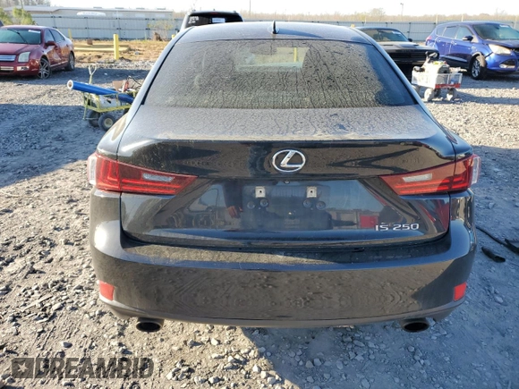 2014 Lexus IS 250 with VIN JTHBF1D20E5033565, listed as a Copart auction lot 48971935 with Not Provided miles and Salvage Title. Bid and sale history available at DreamBid. Image 6.