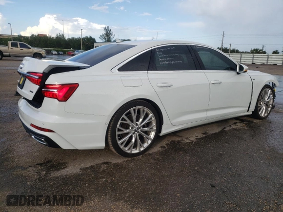 2019 Audi A6 Prestige with VIN WAUM2AF2XKN104654, listed as a Copart auction lot 65513202 with 32,096 mi miles. Bid and sale history available at carsss.com. Image 3.