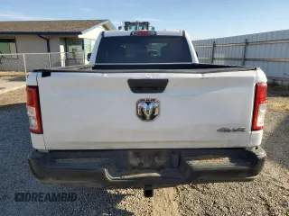2021 Ram 1500 Tradesman with VIN 1C6RRFCG7MN697353, listed as a Copart auction lot 59113325 with 107,420 mi miles and Clean title. Bid and sale history available at DreamBid. Image 6.