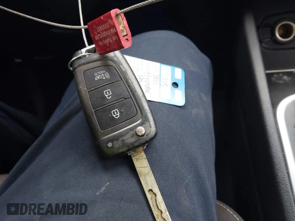 2021 Hyundai Venue Denim with VIN KMHRC8A35MU103768, listed as a IAAI auction lot 41363547 with 66,618 mi miles and . Bid and sale history available at DreamBid. Image 11.