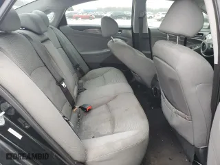 2013 Hyundai Sonata Hybrid with VIN KMHEC4A44DA050210, listed as a Copart auction lot 43959825 with 0 mi miles and Salvage Title. Bid and sale history available at carsss.com. Image 10.