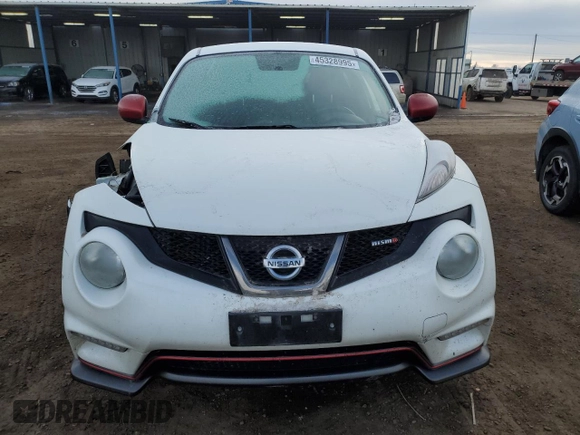 2014 Nissan Juke SL with VIN JN8AF5MV7ET365954, listed as a Copart auction lot 45328995 with 105,837 mi miles and Salvage Title. Bid and sale history available at carsss.com. Image 5.