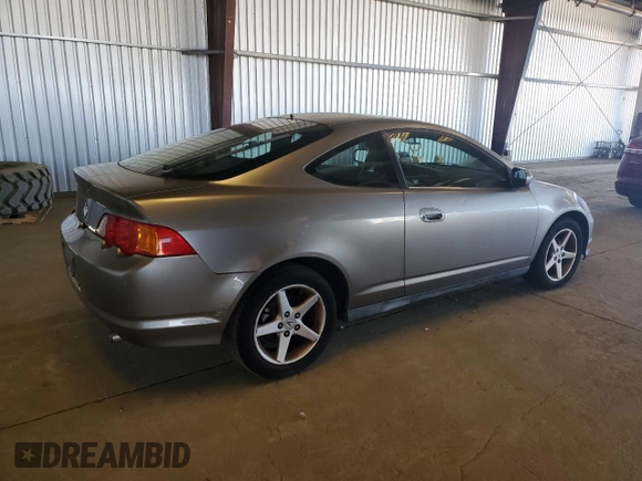 2002 Acura RSX Auto with VIN JH4DC54872C040517, listed as a Copart auction lot 54930355 with 193,315 mi miles and Clean Title. Bid and sale history available at carsss.com. Image 3.