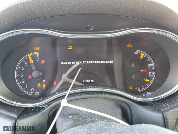 2019 Jeep Grand Cherokee Limited X with VIN 1C4RJFBT6KC564610, listed as a Copart auction lot 78211764 with 41,505 mi miles and Salvage Title. Bid and sale history available at carsss.com. Image 9.