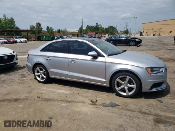 2015 Audi S3 2.0T Premium Plus with VIN WAUBFGFFXF1045880, listed as a Copart auction lot 51253383 with 99,734 mi miles. Bid and sale history available at carsss.com. Image 4.