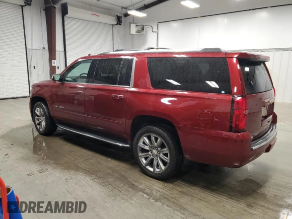 2019 Chevrolet Suburban Premier with VIN 1GNSKJKC6KR293389, listed as a Copart auction lot 77700264 with 49,057 mi miles and Salvage Title. Bid and sale history available at DreamBid. Image 2.