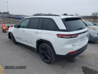 2024 Jeep Grand Cherokee Altitude with VIN 1C4RJHAG1RC707103, listed as a IAAI auction lot 41964830 with 27,302 mi miles and . Bid and sale history available at DreamBid. Image 3.