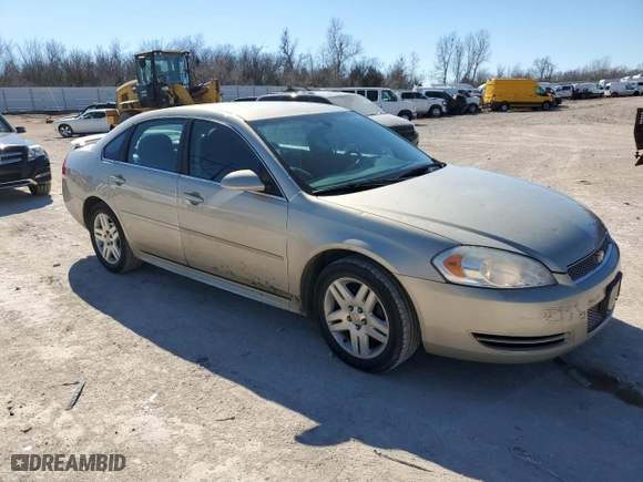 2012 Chevrolet Impala LT Fleet with VIN 2G1WG5E3XC1139382, listed as a Copart auction lot 43414394 with 101,919 mi miles and Salvage Title. Bid and sale history available at carsss.com. Image 4.
