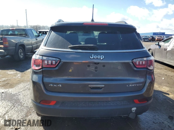 2021 Jeep Compass Limited with VIN 3C4NJDCB1MT508865, listed as a Copart auction lot 42899335 with 73,374 mi miles and Non Repairable. Bid and sale history available at carsss.com. Image 6.