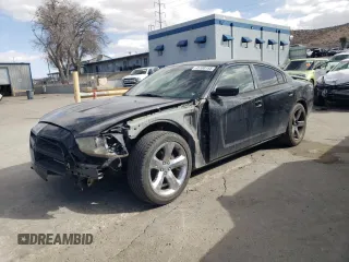 2014 Dodge Charger SXT with VIN 2C3CDXHG2EH144068, listed as a Copart auction lot 45100155 with 167,872 mi miles and Salvage Title. Bid and sale history available at carsss.com. Image 1.