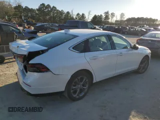2023 Honda Accord EX-L with VIN 1HGCY2F6XPA036426, listed as a Copart auction lot 49704235 with 25,981 mi miles and Salvage title. Bid and sale history available at DreamBid. Image 3.