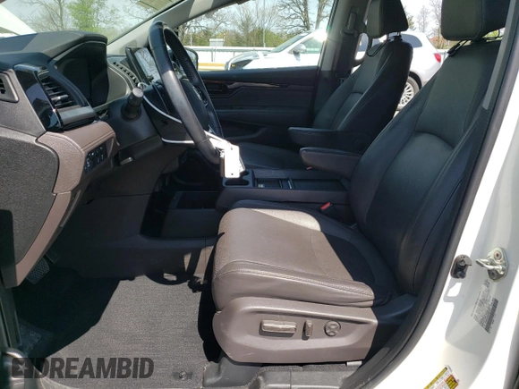 2019 Honda Odyssey Elite with VIN 5FNRL6H94KB067337, listed as a Copart auction lot 52540835 with 69,727 mi miles and Salvage Title. Bid and sale history available at DreamBid. Image 7.