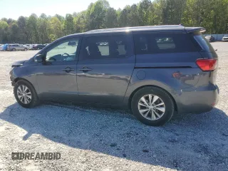 2017 Kia Sedona LX with VIN KNDMB5C12H6283197, listed as a Copart auction lot 53257325 with 140,440 mi miles and Salvage Title. Bid and sale history available at DreamBid. Image 2.