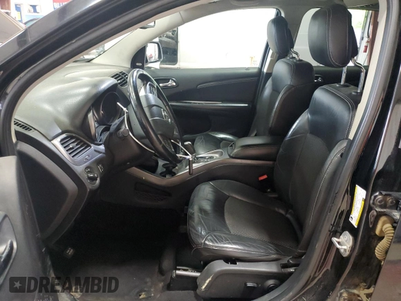 2015 Dodge Journey Crossroad with VIN 3C4PDDGGXFT725744, listed as a Copart auction lot 60808455 with 210,141 mi miles and Salvage title. Bid and sale history available at DreamBid. Image 7.