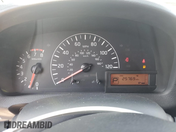 2019 Nissan NV200 S with VIN 3N6CM0KN2KK712545, listed as a Copart auction lot 59191145 with 25,769 mi miles and Salvage title. Bid and sale history available at DreamBid. Image 9.