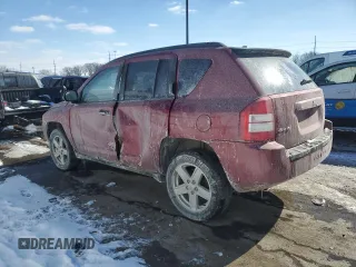 2007 Jeep Compass Sport with VIN 1J8FF47WX7D140756, listed as a Copart auction lot 46310845 with 165,628 mi miles and Salvage Title. Bid and sale history available at carsss.com. Image 2.