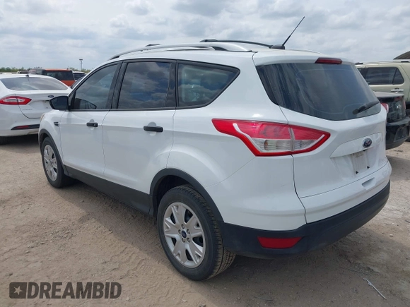 2016 Ford Escape S with VIN 1FMCU0F71GUB58156, listed as a IAAI auction lot 42050645 with 129,299 mi miles. Bid and sale history available at carsss.com. Image 3.