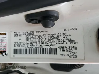 2005 Lexus GX 470 z VIN JTJBT20X750088087, wystawiony jako Copart lot #57866415 z przebiegiem 153 713 mil mil oraz Tytuł czysty. Historia ofert i sprzedaży dostępna na DreamBid. Obrazek 14.