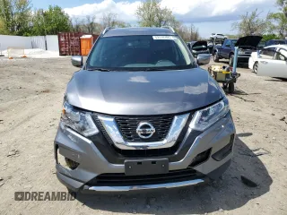 2017 Nissan Rogue SV with VIN KNMAT2MV4HP560393, listed as a Copart auction lot 53114105 with 133,988 mi miles and Salvage Title. Bid and sale history available at carsss.com. Image 5.