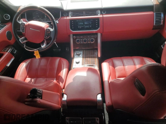 2016 Land Rover Range Rover Autobiography with VIN SALGV2EF0GA307531, listed as a Copart auction lot 53957505 with 53,230 mi miles and Salvage Title. Bid and sale history available at DreamBid. Image 8.