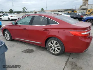 2012 Hyundai Azera with VIN KMHFG4JG2CA167317, listed as a Copart auction lot 74265294 with 135,108 mi miles and Clean Title. Bid and sale history available at carsss.com. Image 2.