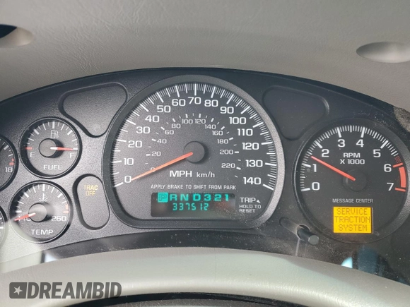 2003 Chevrolet Impala LS z VIN 2G1WH52K739264852, wystawiony jako Copart lot #44817095 z przebiegiem 337 512 mil mil oraz Szkoda całkowita • Salvage title. Historia ofert i sprzedaży dostępna na DreamBid. Obrazek 9.
