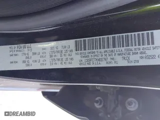 2019 Ram 1500 Rebel with VIN 1C6SRFET7KN831707, listed as a IAAI auction lot 41508675 with 107,334 mi miles. Bid and sale history available at carsss.com. Image 9.