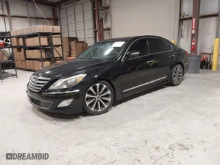 2012 Hyundai Genesis 5.0L with VIN KMHGC4DH3CU162680, listed as a IAAI auction lot 41560376 with 100,879 mi miles. Bid and sale history available at carsss.com. Image 17.