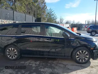 2024 Honda Odyssey EX-L with VIN 5FNRL6H68RB018609, listed as a IAAI auction lot 41660751 with 15,439 mi miles and . Bid and sale history available at DreamBid. Image 13.